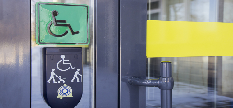 automatic handicap door opener in Riverview
